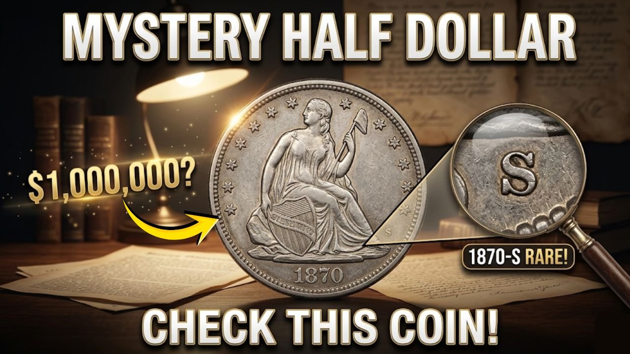 1870-S Seated Liberty Half Dollar