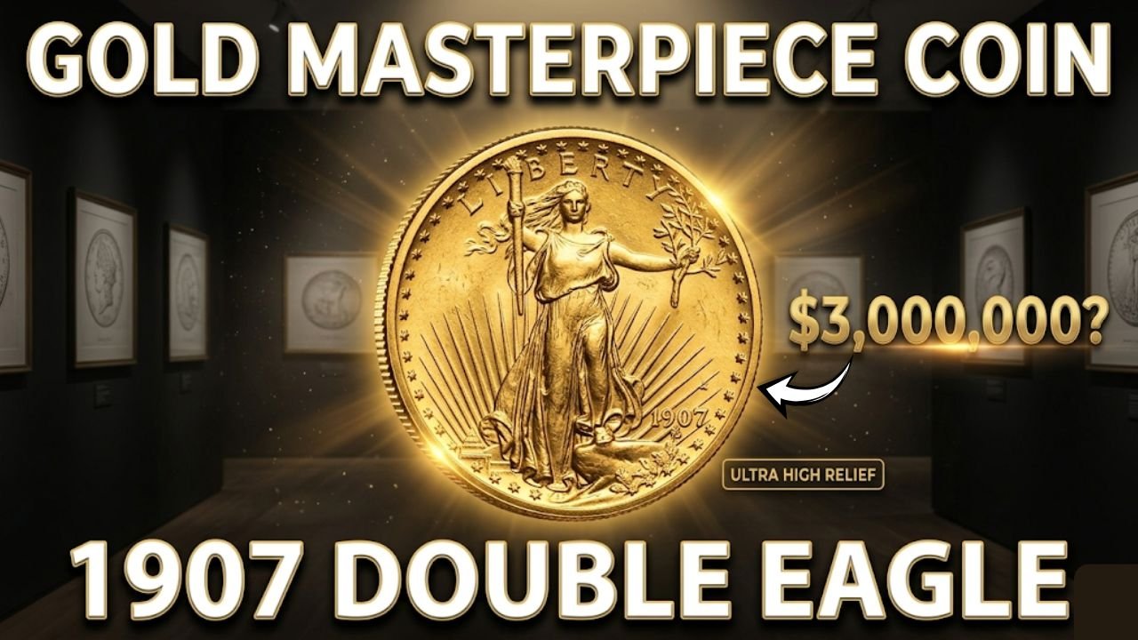 1907 Ultra High Relief Double Eagle