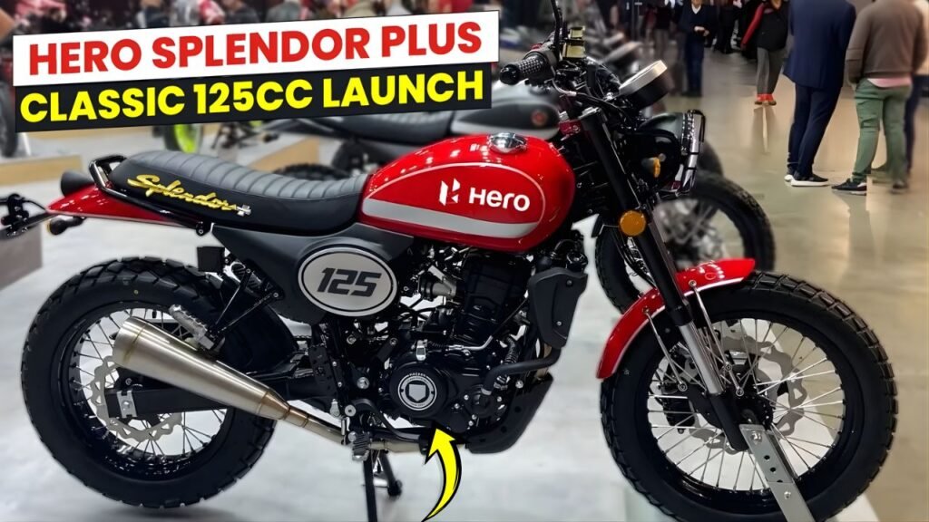 Hero Splendor Plus 125 2026: 125cc इंजन, 78 Kmpl माइलेज, i3S टेक्नोलॉजी ...
