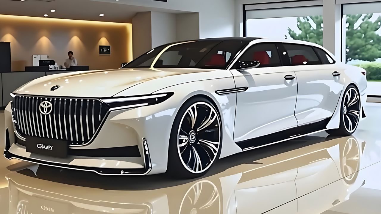 2026 Toyota Century Hybrid Luxury Sedan Launched